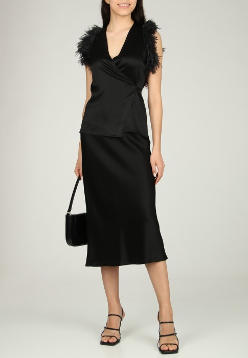 топ  от бренда antonelli firenze вид слева