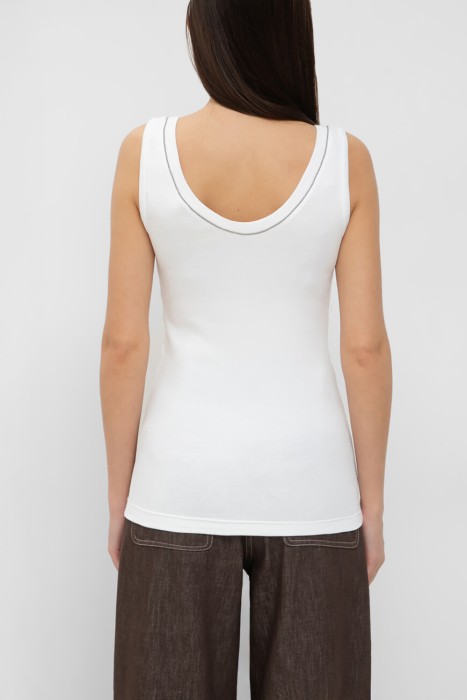 топ  от бренда brunello cucinelli вид слева