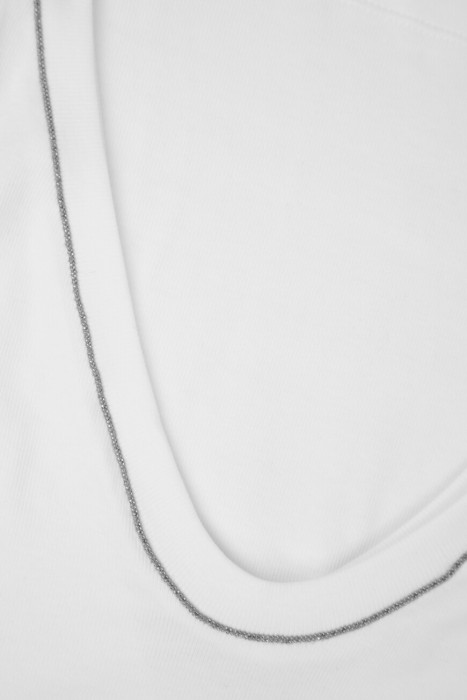 топ  из хлопка спереди