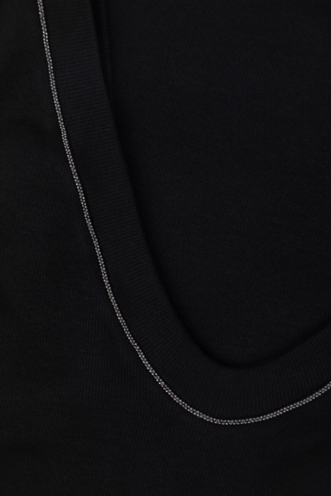 топ  из хлопка спереди