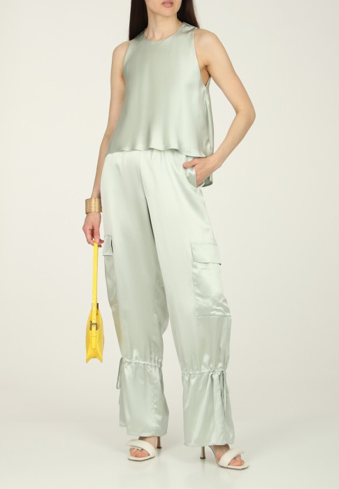 топ  от бренда erika cavallini вид слева