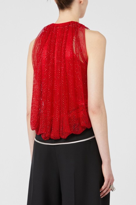 топ  от бренда max mara вид слева