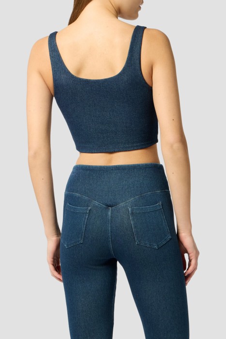 топ  от бренда plein sport вид слева