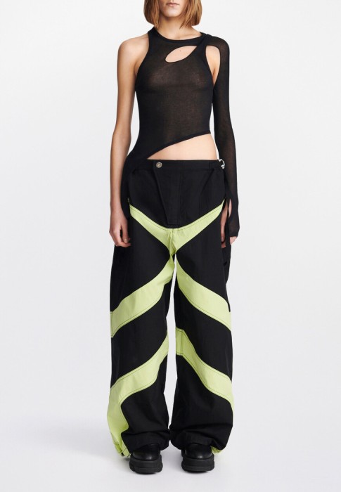 топ  от бренда dion lee вид слева