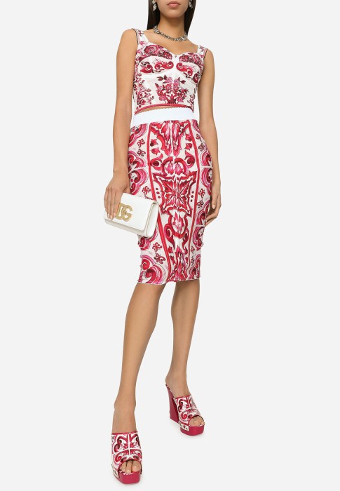 топ  от бренда dolce & gabbana вид слева
