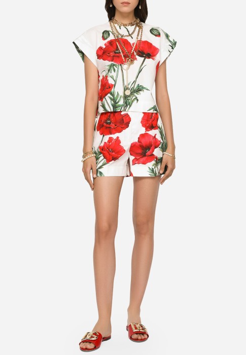 топ  от бренда dolce & gabbana вид слева