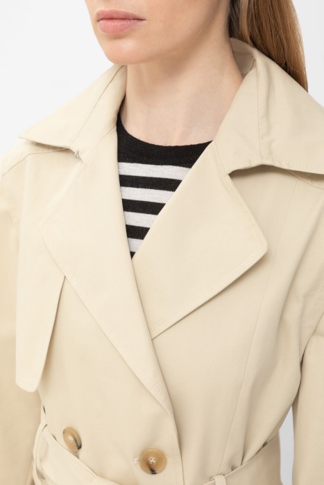 тренч  из италии вид сбоку