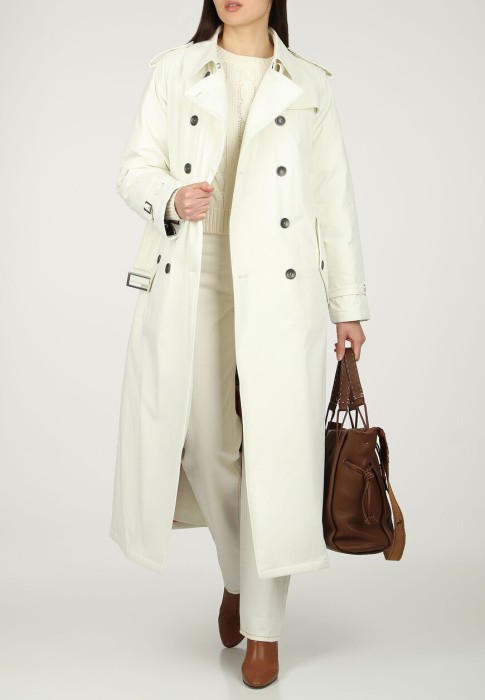 тренч  от бренда herno вид слева