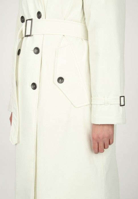 тренч  универсального стиля с лицевой стороны