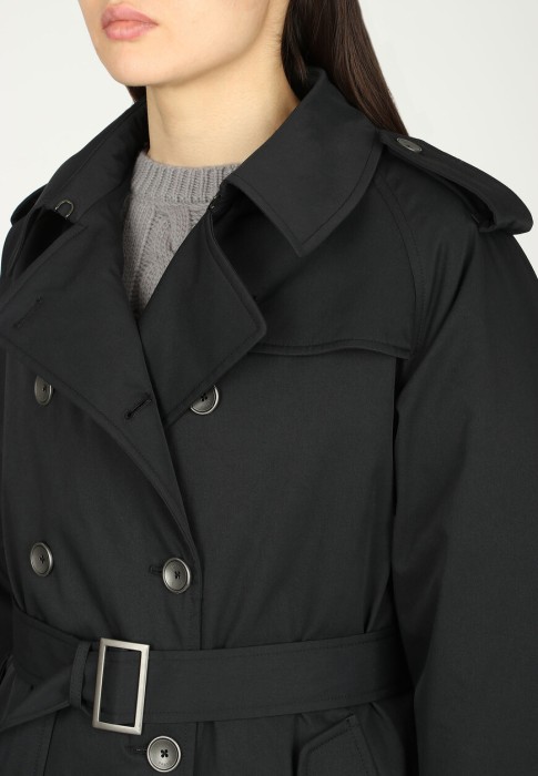 тренч  универсального стиля с лицевой стороны