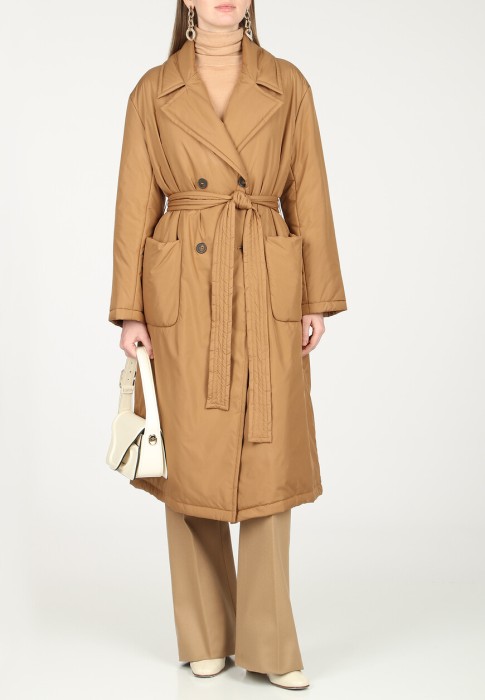 тренч  из италии вид сбоку