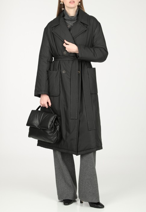 тренч  из италии вид сбоку