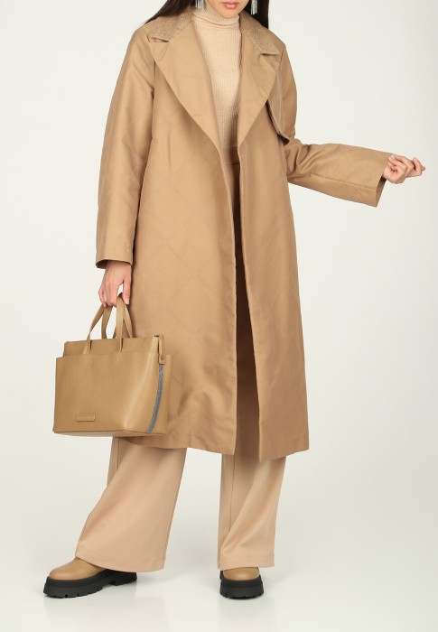 тренч  от бренда fabiana filippi вид слева