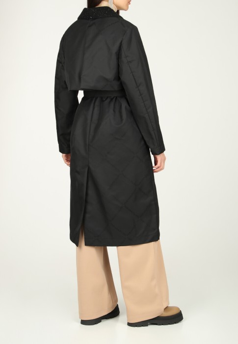 тренч  из италии вид сбоку