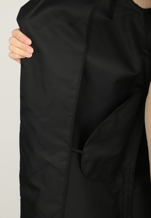 тренч  из проверенных материалов спереди