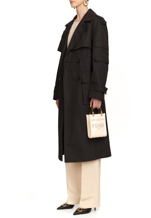 тренч  из италии вид сбоку