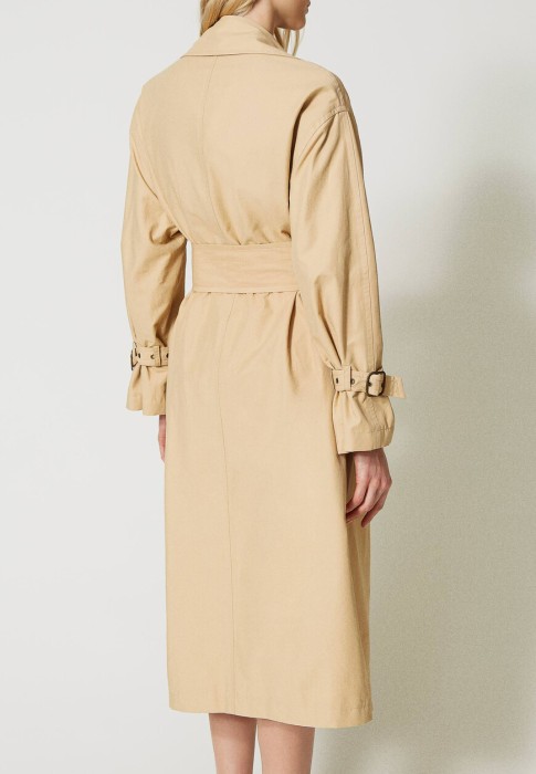 тренч  из италии вид сбоку