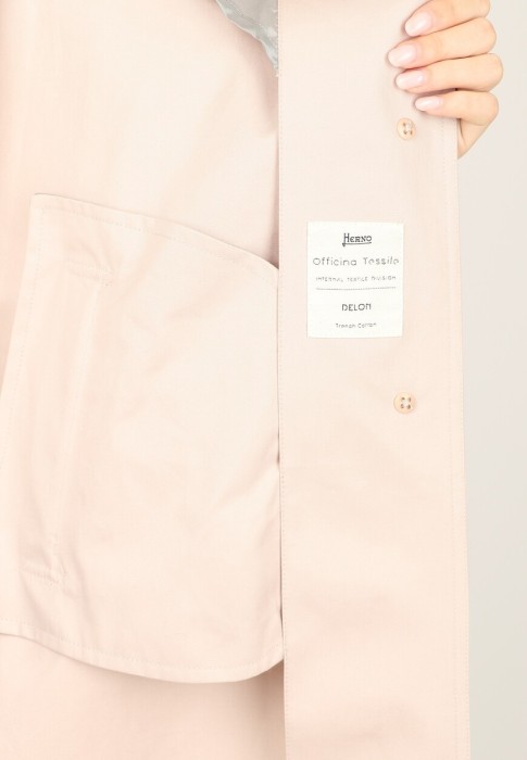 тренч  из проверенных материалов спереди