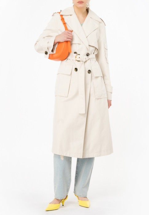 тренч  от бренда pinko вид слева