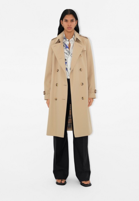 тренч  от бренда burberry вид слева