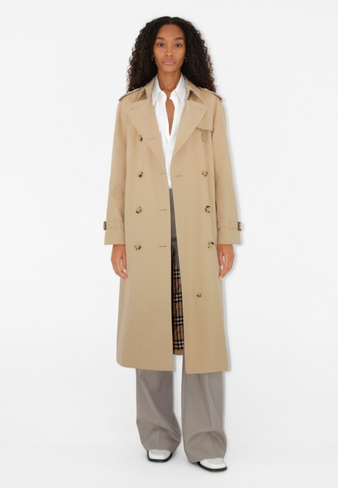 тренч  от бренда burberry вид слева