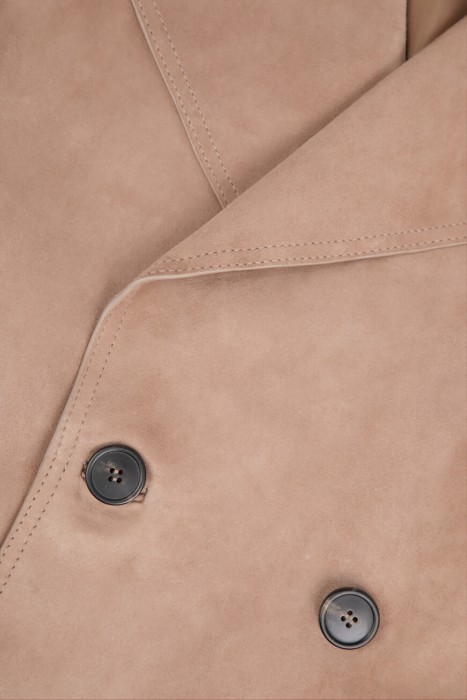 тренчкот  для взрослого возраста с изнаночной стороны