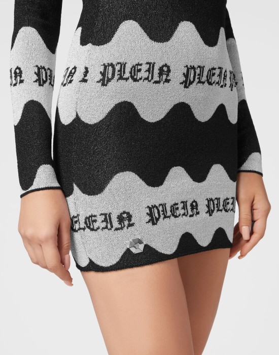 трикотажное платье  из проверенных материалов спереди