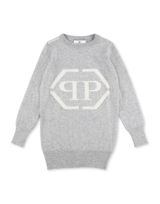 трикотажное платье  F19C-GKG0050-PKN002N_10 фотография