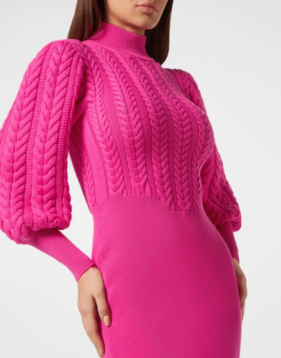 трикотажное платье  из америки вид сбоку