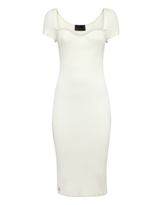 трикотажное платье  FABC-WKG0321-PKN002N_01 фотография