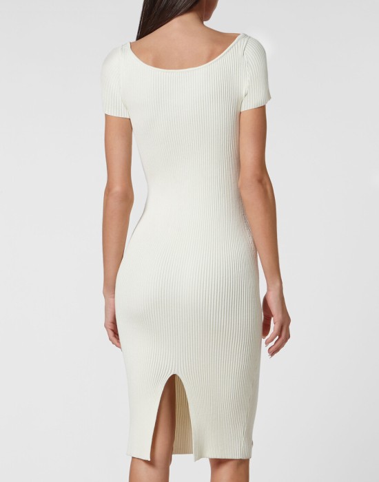 трикотажное платье  из америки вид сбоку