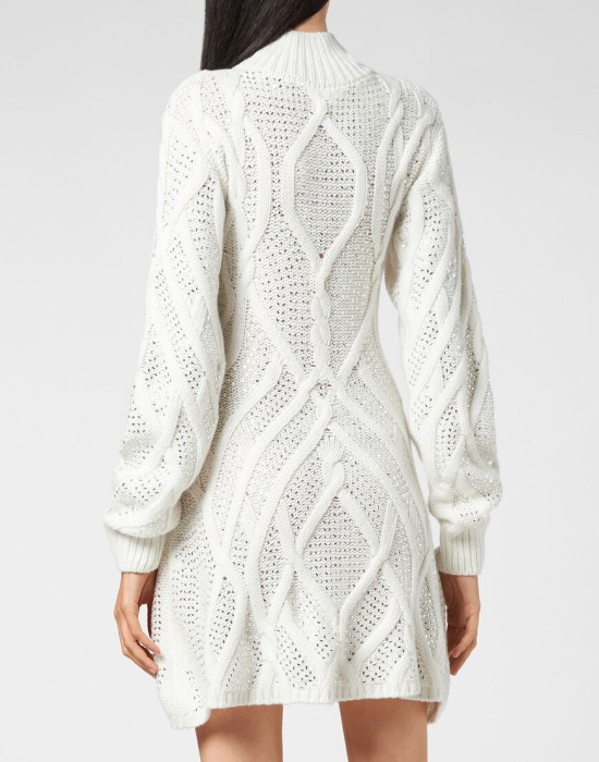 трикотажное платье  из америки вид сбоку