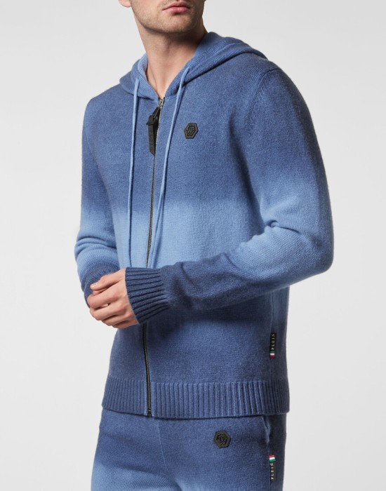 трикотажный костюм  от бренда philipp plein вид слева