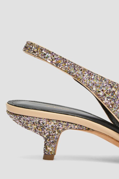 туфли maxmara из хлопка спереди