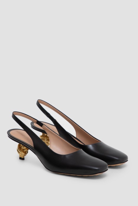 туфли  модель knot из италии вид сбоку