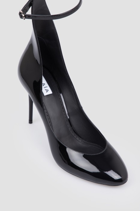 туфли  из льна спереди