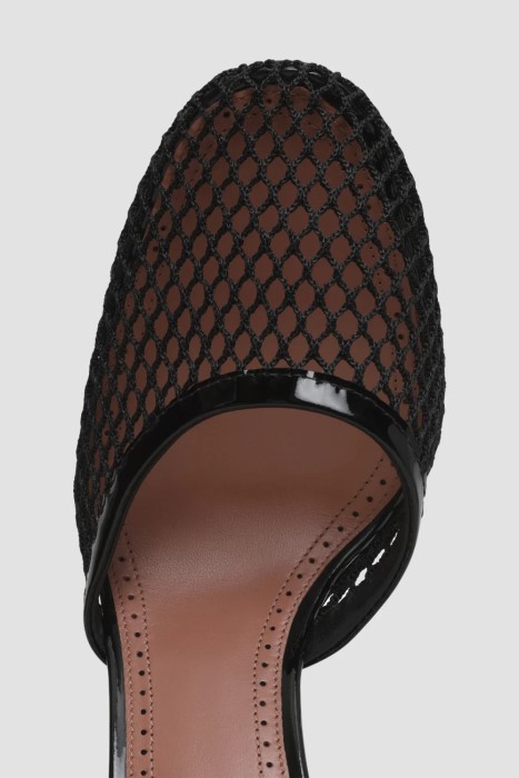 туфли  из льна спереди