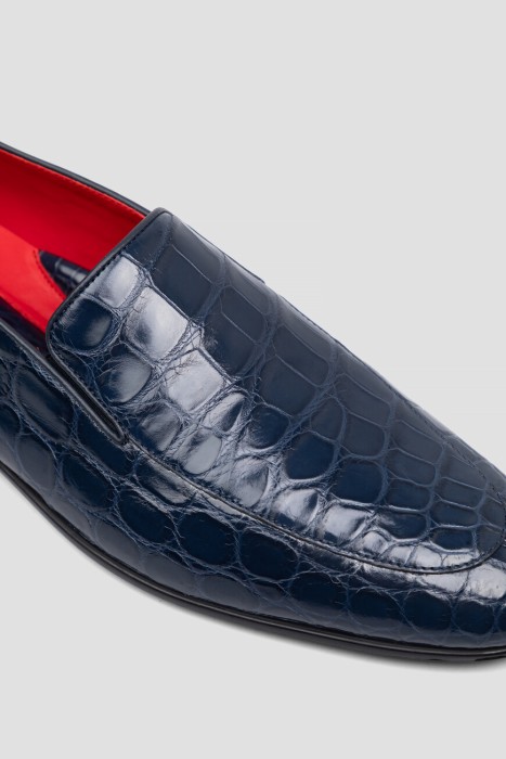 туфли  из кожи спереди