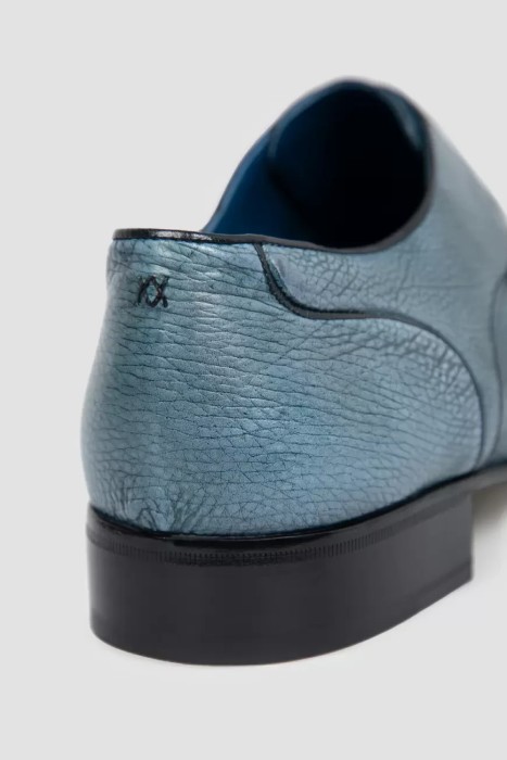 туфли  из льна спереди