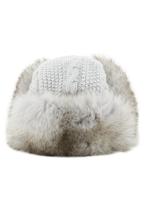 ушанка  из италии вид сбоку