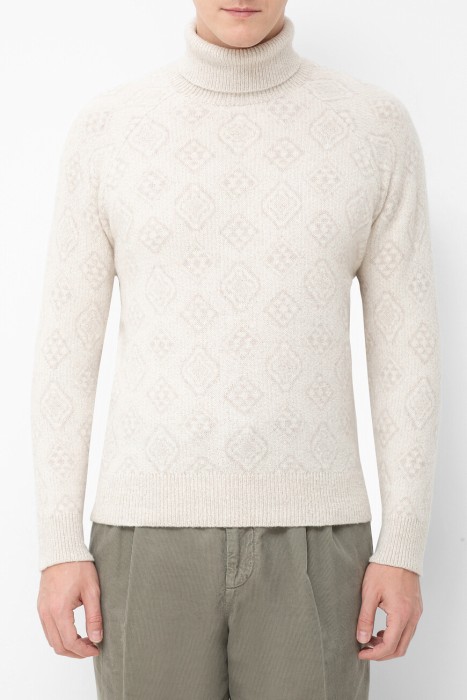 водолазка  модель geometric jacquard MSO708503 CDG31 фотография