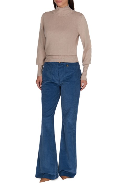 водолазка  от бренда luisa spagnoli вид слева