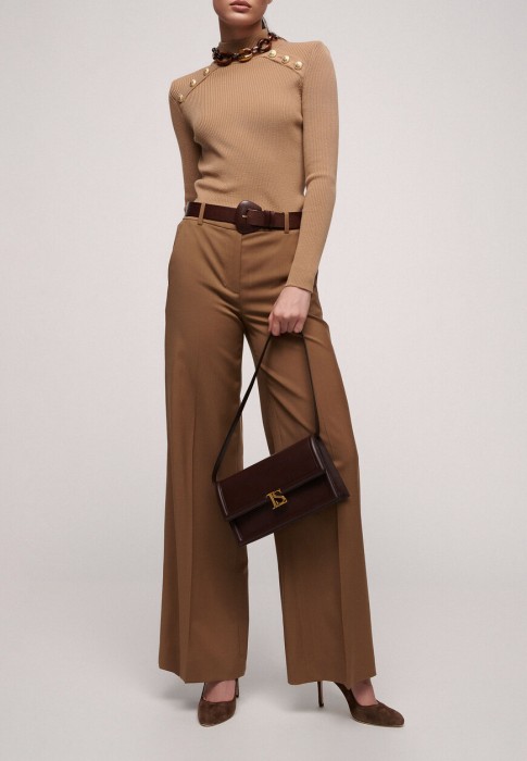 водолазка  от бренда luisa spagnoli вид слева