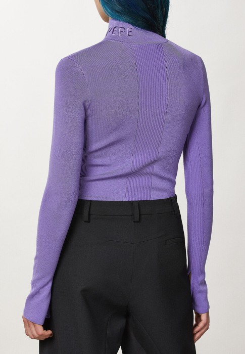 водолазка  из италии вид сбоку