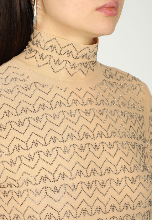 водолазка  универсального стиля с лицевой стороны