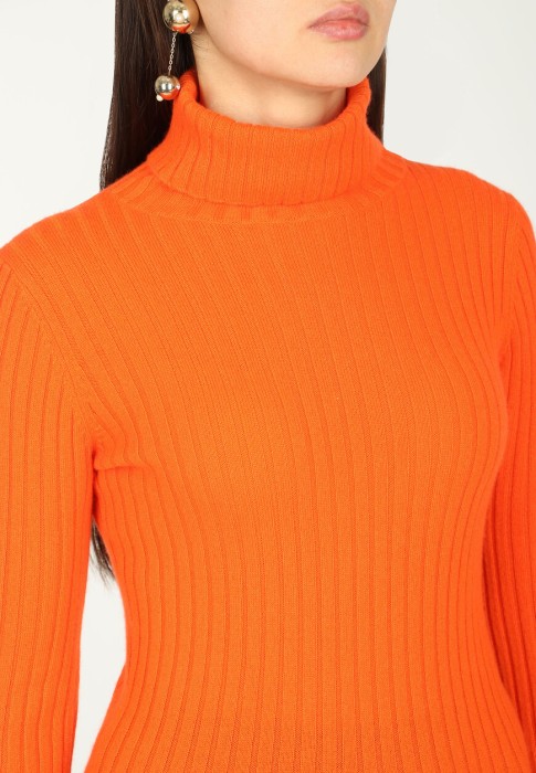 водолазка  универсального стиля с лицевой стороны