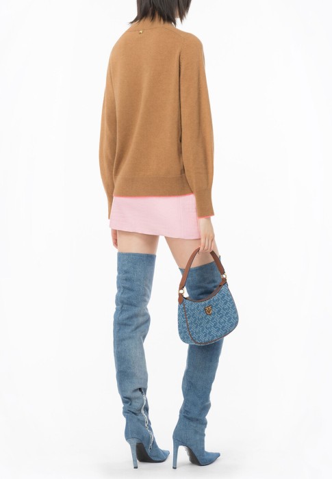 водолазка  из италии вид сбоку