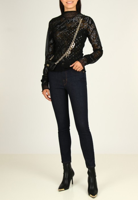 водолазка  от бренда versace jeans couture вид слева