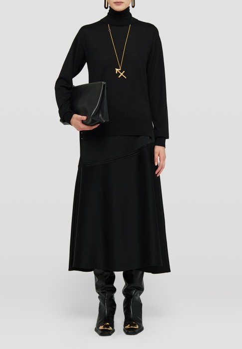 водолазка  от бренда jil sander вид слева