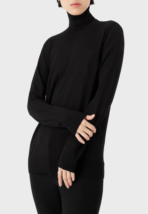 водолазка  из италии вид сбоку